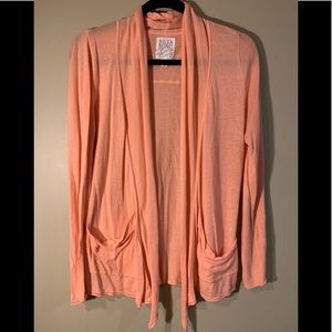Billabong Coral color lightweight long sleeve cover shirt. Size L